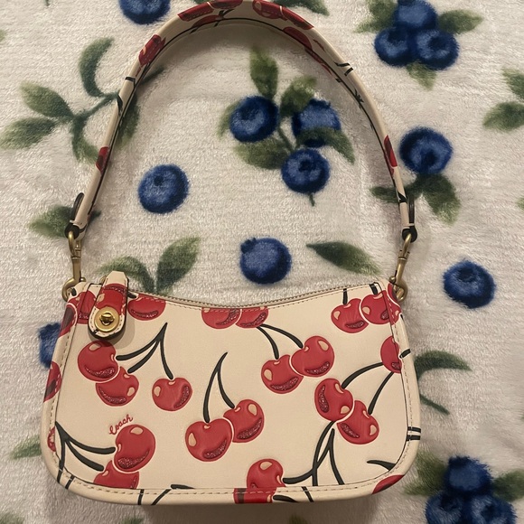 Coach Handbags - Coach Cherry Print Shoulder Bag